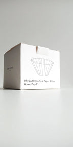 Filtro de papel ondulado Origami