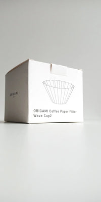 Filtro de papel ondulado Origami