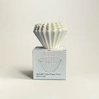 Filtro de papel ondulado Origami