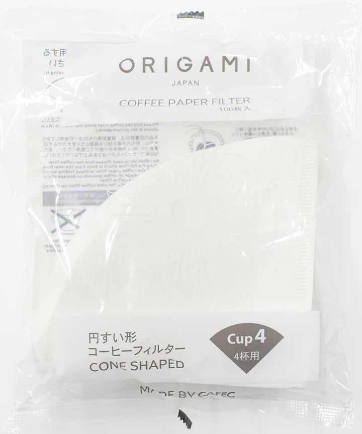 Filtro de papel Origami